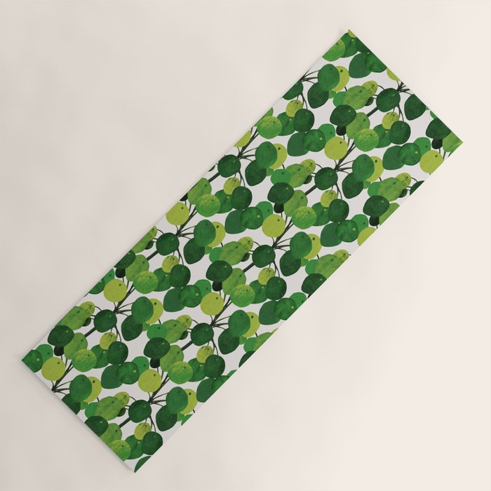 Pilea Peperomioides interior plant Yoga Mat Gallery Image 1