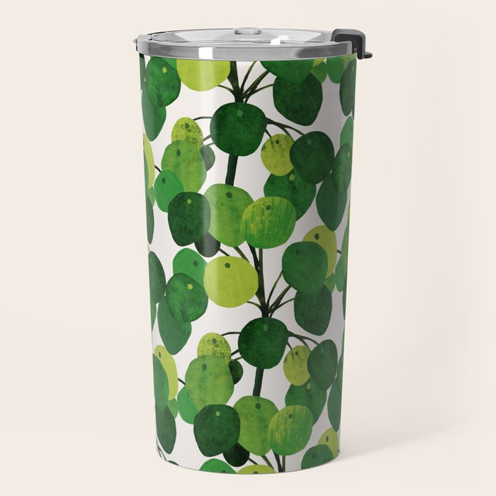 Pilea Peperomioides interior plant Travel Mug Gallery Image 2