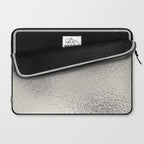 Simply Metallic in Silver Laptop Sleeve Gallery Image 2