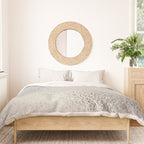 Simply Metallic in Silver Duvet Cover Gallery Image 3