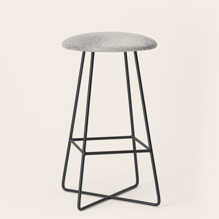 Simply Metallic in Silver Stool Gallery Image 1