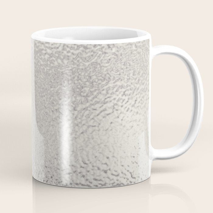 Simply Metallic in Silver Coffee Mug Gallery Image 1