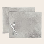Simply Metallic in Silver Placemat Gallery Image 1