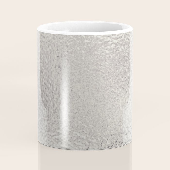 Simply Metallic in Silver Coffee Mug Gallery Image 4