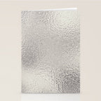 Simply Metallic in Silver Stationery Card Gallery Image 2