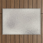 Simply Metallic in Silver Outdoor Rug Gallery Image 1