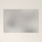 Simply Metallic in Silver Welcome Mat Gallery Image 1