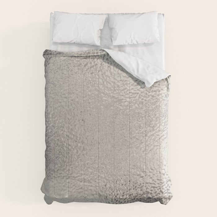 Simply Metallic in Silver Comforter Gallery Image 6