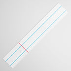 lined paper Table Runner Gallery Image 3