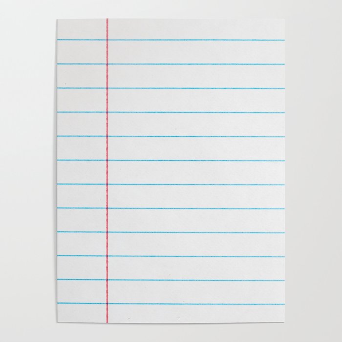lined paper Poster Gallery Image 4