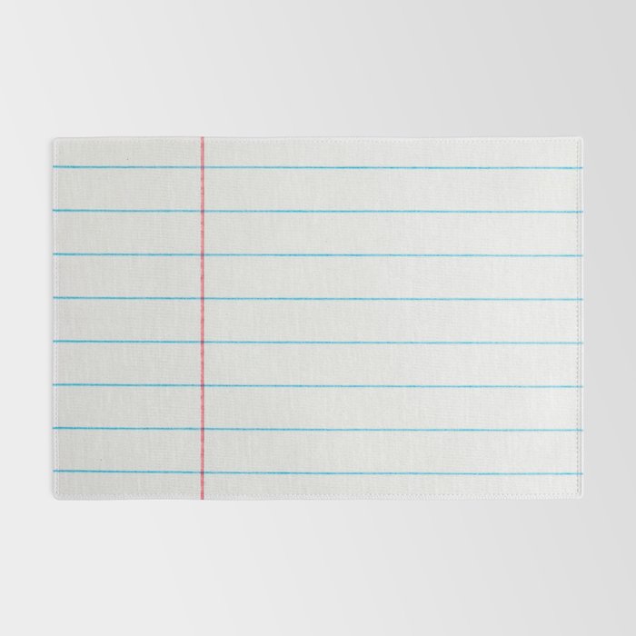 lined paper Rug Gallery Image 2