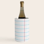 lined paper Wine Chiller Gallery Image 2