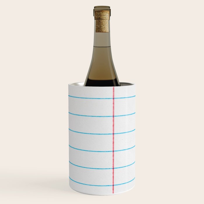 lined paper Wine Chiller Gallery Image 2