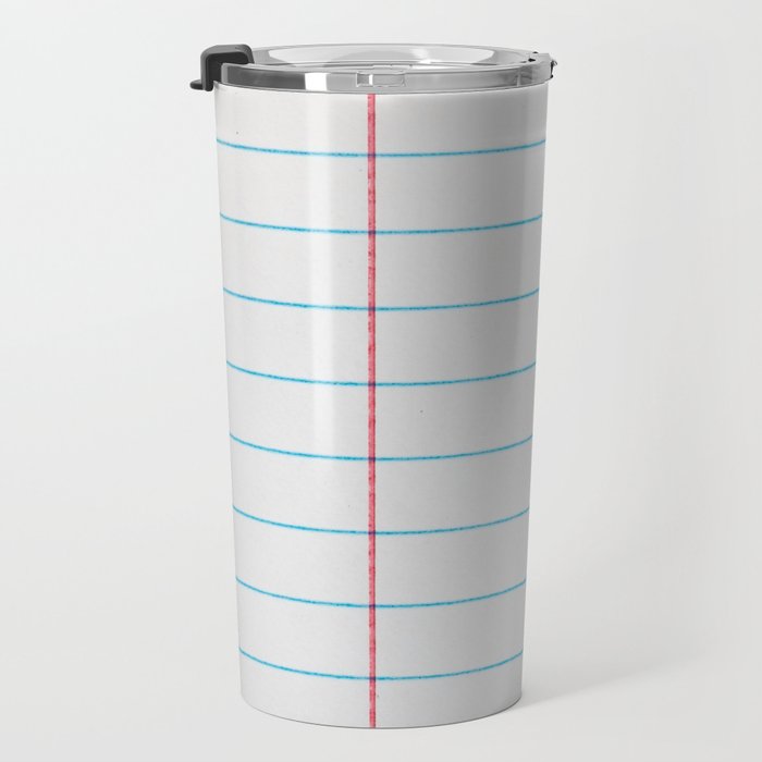 lined paper Travel Mug Gallery Image 3