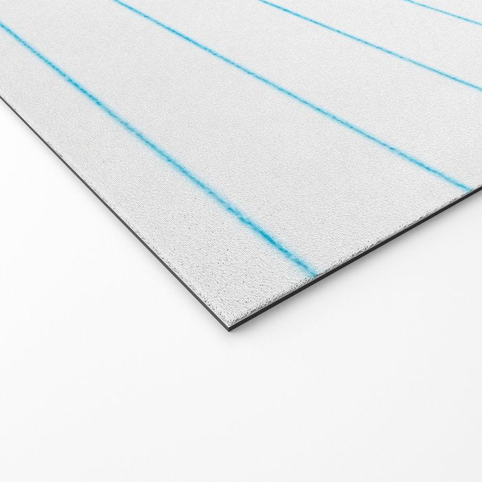 lined paper Welcome Mat Gallery Image 2
