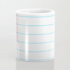 lined paper Coffee Mug Gallery Image 4