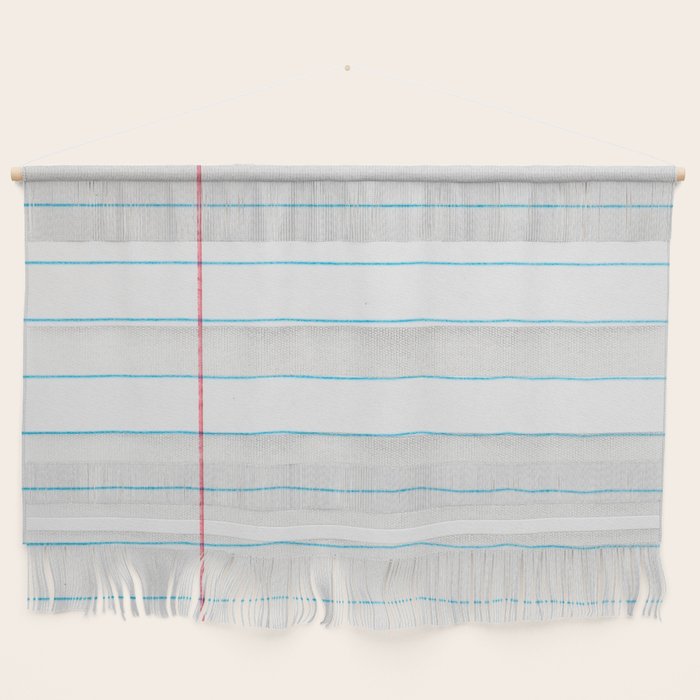 lined paper Wall Hanging Gallery Image 1