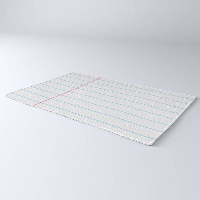 lined paper Rug Gallery Image 3