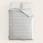 lined paper Comforter Gallery Image 6