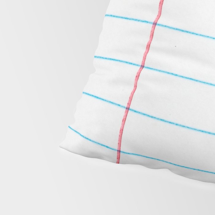 lined paper Pillow Sham Gallery Image 4