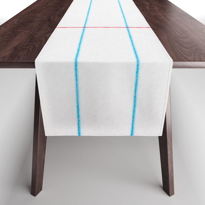 lined paper Table Runner Gallery Image 1