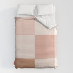 Color Block Line Pattern V Duvet Cover Gallery Image 6