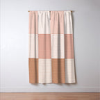 Color Block Line Pattern V Window Curtain Gallery Image 3