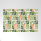 Palm Tree Block Print . Palm Springs Edit Welcome Mat Gallery Image 1