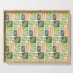 Palm Tree Block Print . Palm Springs Edit Serving Tray Gallery Image 1