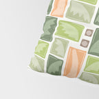 Palm Tree Block Print . Palm Springs Edit Pillow Sham Gallery Image 4