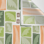 Palm Tree Block Print . Palm Springs Edit Wall Tapestry Gallery Image 3