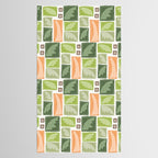 Palm Tree Block Print . Palm Springs Edit Tablecloth Gallery Image 2