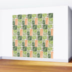 Palm Tree Block Print . Palm Springs Edit Wall Mural Gallery Image 2