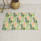 Palm Tree Block Print . Palm Springs Edit Rug Gallery Image 1