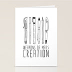 weapons of mass creation Stationery Card Gallery Image 2