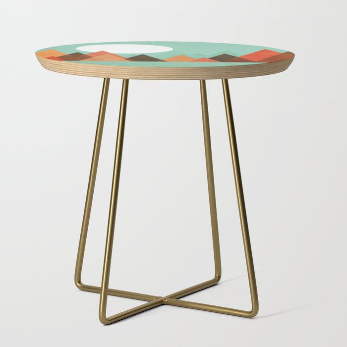 From the edge of the mountains Side Table Gallery Image 1