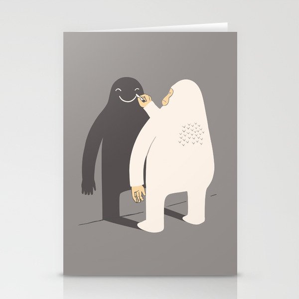 Smile my shadow Stationery Card Gallery Image 2