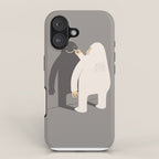 Smile my shadow iPhone Case Gallery Image 1
