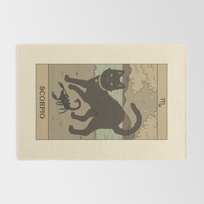 Scorpio Cat Rug Gallery Image 2