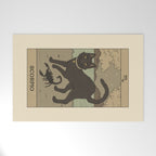 Scorpio Cat Welcome Mat Gallery Image 1