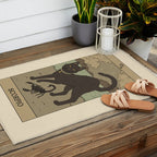 Scorpio Cat Outdoor Rug Gallery Image 2