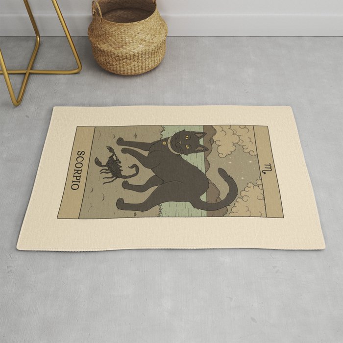 Scorpio Cat Rug Gallery Image 1