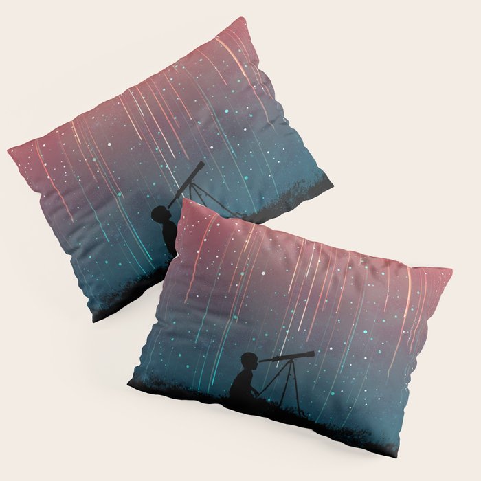 Meteor rain Pillow Sham Gallery Image 1