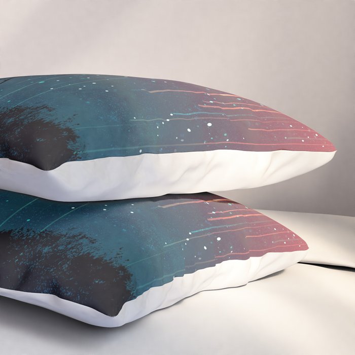 Meteor rain Pillow Sham Gallery Image 3