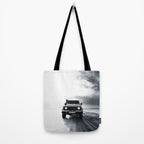 landrover defender in iceland Tote Bag Gallery Image 2