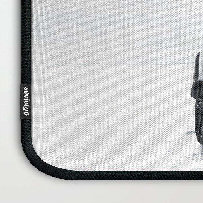 landrover defender in iceland Laptop Sleeve Gallery Image 3