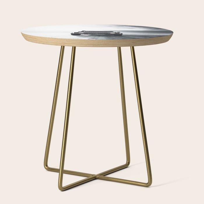 landrover defender in iceland Side Table Gallery Image 1