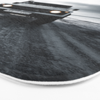 landrover defender in iceland Bath Mat Gallery Image 3