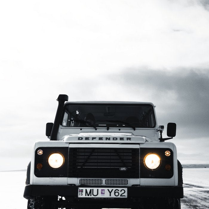landrover defender in iceland Coffee Mug Gallery Image 2