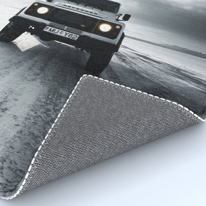 landrover defender in iceland Rug Gallery Image 4